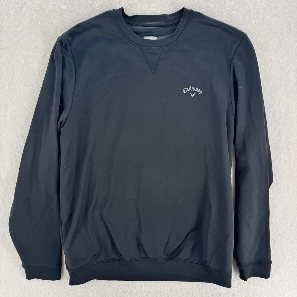 Callaway - Pullover Sweatshirt Performance Logo - Black - S - Mens